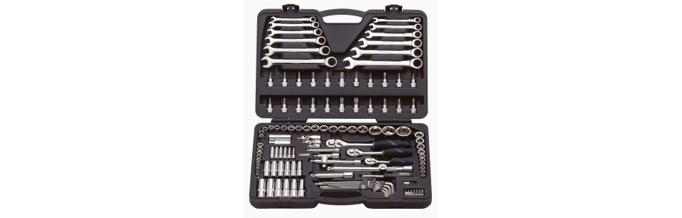 OUTILLAGE  BUSINESS & INDUSTRIES PROMERKA.CH Set de tournevis BEAVER Set d'outils, 21 pièces Set de 109 outils, avec malette